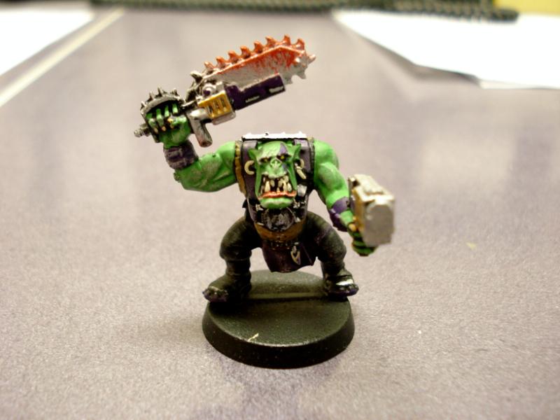 Ork Boyz Orks Slugga Warhammer 40000 Ork Slugga Boy Gallery Dakkadakka 9088